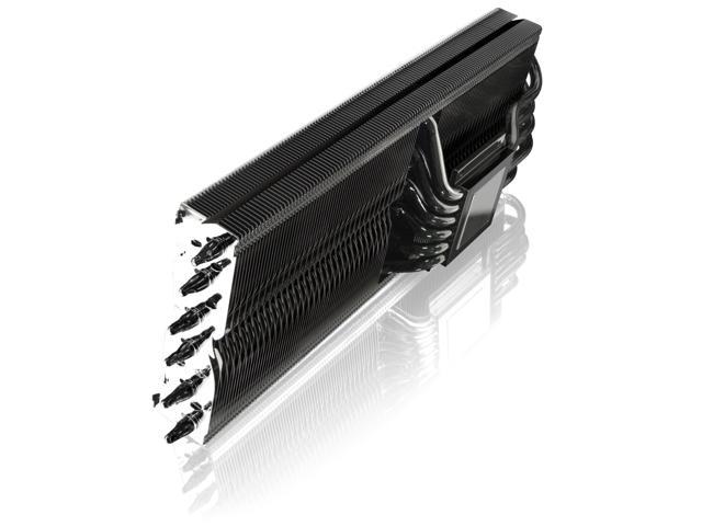 RAIJINTEK MORPHEUS II CORE EDITION - Superior High-End VGA Cooler, 12* 6mm Heat-Pipe & 129 fins, Fully Black Coated, 26 RAM Heat-Sink & 1 Big VRM.