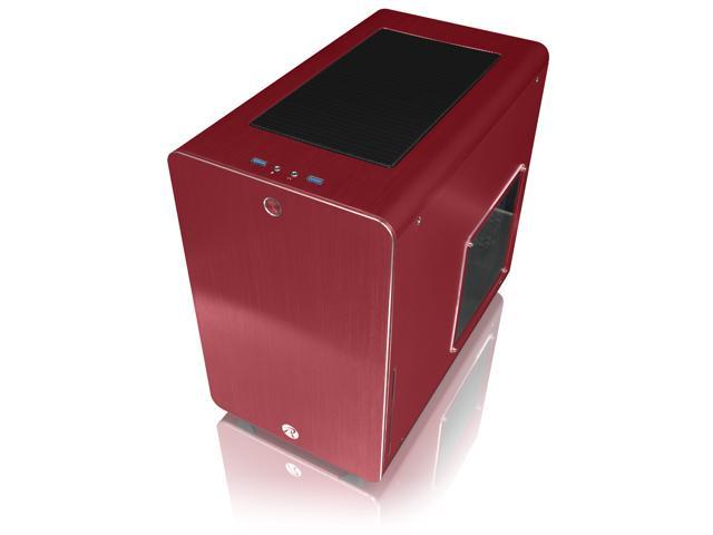 RAIJINTEK STYX RED, Alu Micro-ATX Case, Compatible With Regular ATX Power Supply, Max. 280mm VGA Card, 180mm CPU Cooler, Max. 240mm Radiator.
