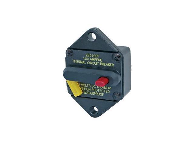 Blue Sea 7087 100 Amp Circuit Breaker Panel Mount 285 Series
