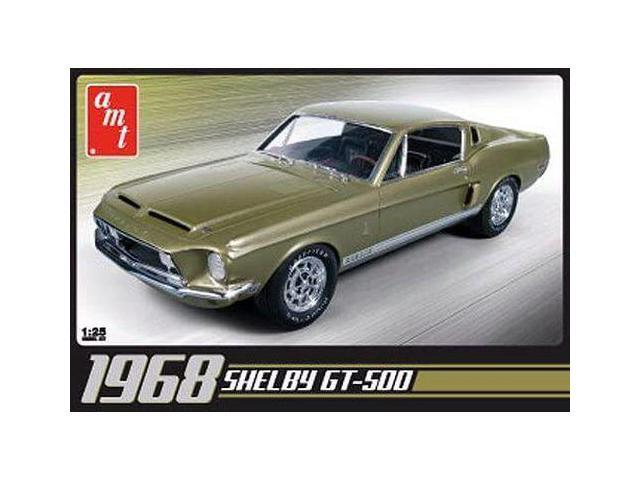 Skill 3 Model Kit 1968 Ford Mustang Shelby Gt-500 1/25 Scale Model By Amt