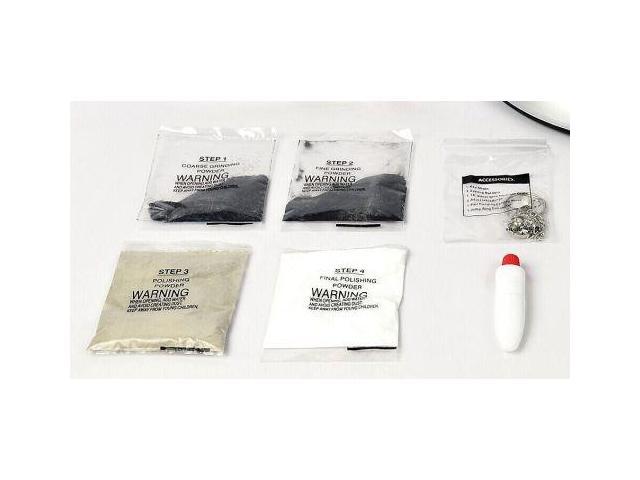 Hammond Toys Rock Tumbler Grit Refill Basic Kit 4 Step Pollishing Grit