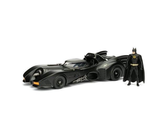 1989 Batmobile with Diecast Batman Figure 1:24 Diecast Model Car by Jada