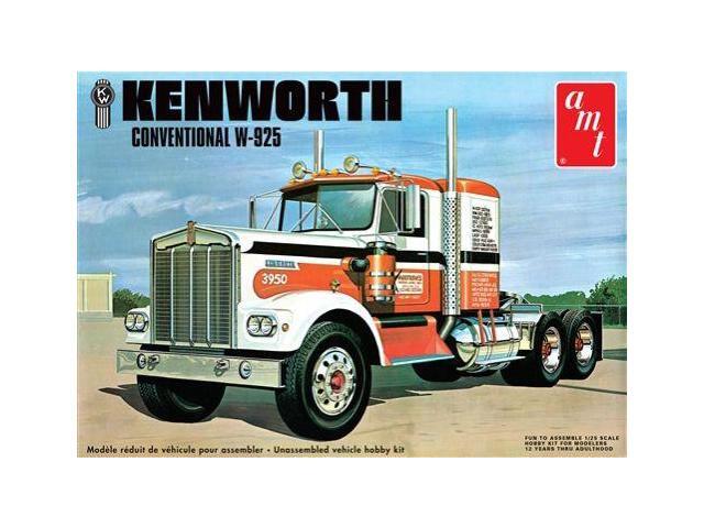 Kenworth W925 Conventional Semi Truck Model Kit