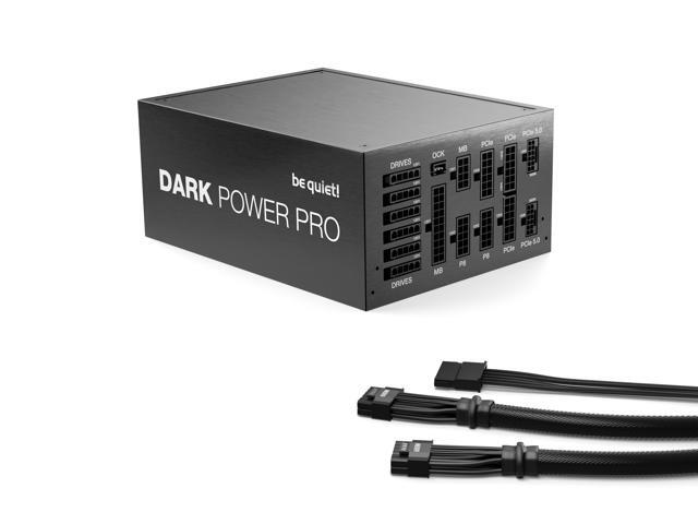 be quiet! Dark Power PRO 13 1300W ATX 3.0 Power Supply 80 PLUS Titanium Efficiency PCIe 5.0 Fully digital Modular BN500