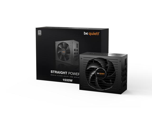 be quiet! Straight Power 12 1500W ATX 3.0 Power Supply 80+ Platinum Efficiency PCIe 5.0 Fully Modular Japanese 105°C Capacitors 10 Years...