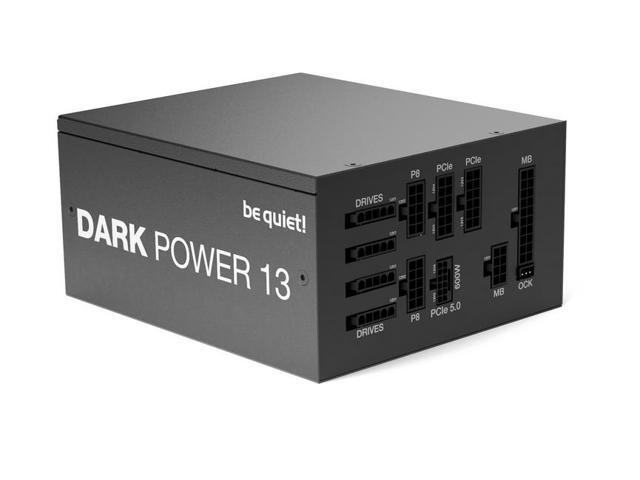 be quiet! Dark Power 13 1000W ATX 3.0 Power Supply 80 PLUS Titanium Efficiency PCIe 5.0 Fully Digital Fully Modular PSU Overclocking Key...