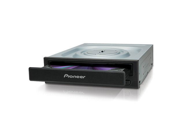 Pioneer DVR-S21WBK Black 24x SATA Internal CD/DVD/RW DL DVD Writer Drive Burner