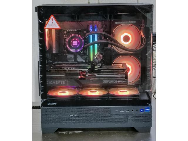 Custom PRC ShadowGlass Special Edition Gaming Desktop PC AMD Ryzen 7 7700X 4.5GHz 8-Core 32GB DDR5-6000 RAM NVIDIA GeForce RTX 4080 16GB GDDR6X 2TB...