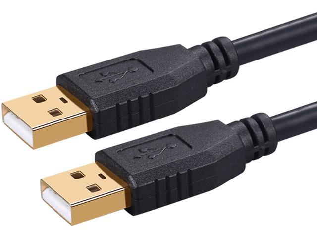 USB Cable 100Ft, USB A to A, Tanbin USB to USB Cord USB Male to Male USB 2.0 Cable Type A Male to Type A Male for Data Transfer Hard Drive...