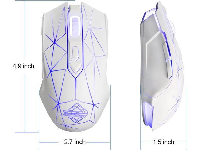 FIRSTBLOOD ONLY GAME. AJ52 Watcher RGB Gaming Mouse, Programmable 7 Buttons, Ergonomic LED Backlit USB Gamer Mice Computer Laptop PC, for Windows...