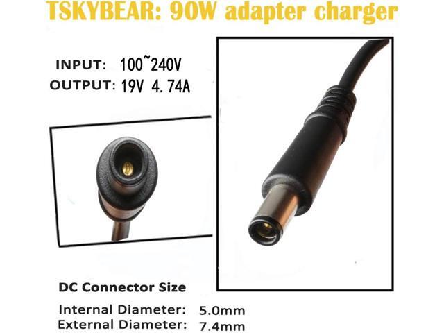 TSKYBEAR 90W AC Adapter Laptop Charger Compatible with Hp Elitebook 8460p 8470p 8440p 8560p 8760p 8460w 8470w 8570w Probook 4430s 4440s 4520s 4530s...