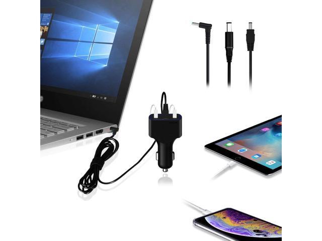 BatPower 120W DC CAR Charger for HP Laptop Car Charger Vehicle Charger DC 12v-24v Auto Adapter