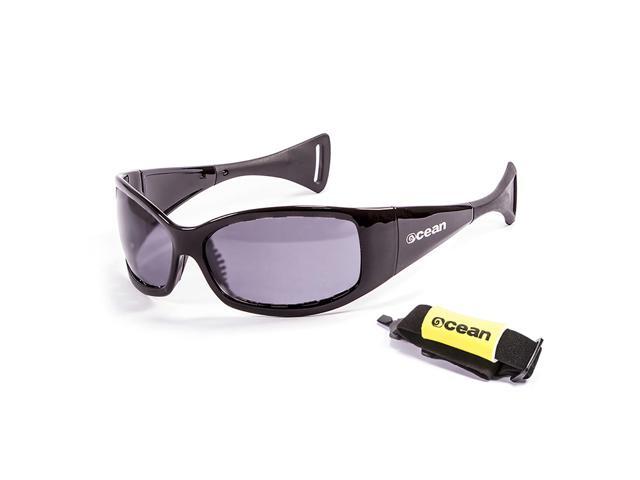 OCEAN Sunglasses MENTAWAY Polarized matte black with smoke lens