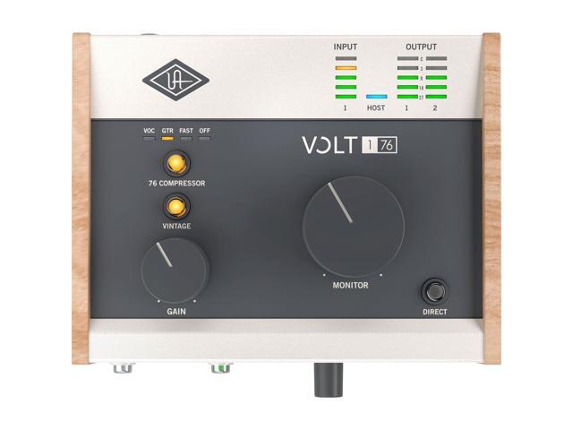 Universal Audio Volt 176 1x2 USB Type-C Audio/MIDI Interface with Compressor