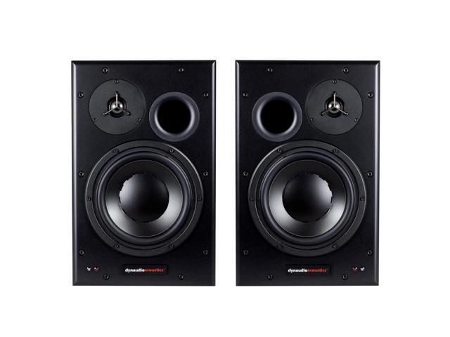 (2) Dynaudio BM15A 10 inch Powered Monitors, Mackie Big Knob Studio, Monitor Stands, (2) Mogami XLR to 1/4 Bundle