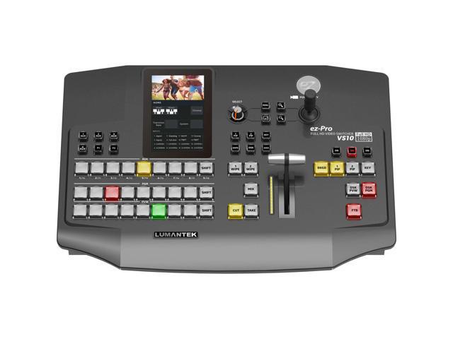 Lumantek ez-Pro VS10 3G-SDI/HDMI Video Switcher, Hard Case with Foam #801 Watertight IP67, (2) HDMI Cables Bundle