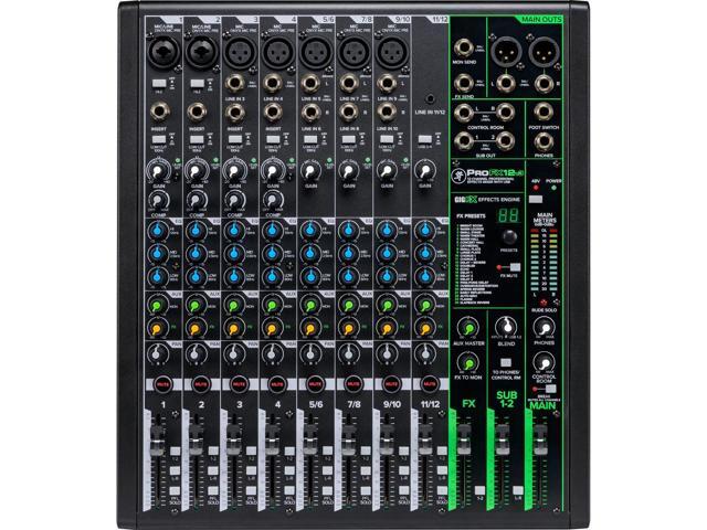 Mackie ProFX12v3 12 Channel Professional Effects Mixer with USB