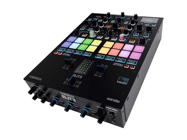 Reloop Elite Mixer + V-MODA Crossfade LP2 Special Edition (Matte Black) + Laptop Stand + Microphone and Cables.