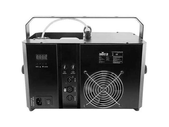 CHAUVET DJ Hurricane Haze 4D - Haze Machine with Wired Remote Control + (4) CHAUVET DJ High Performance Haze Fluid - 1 Gallon