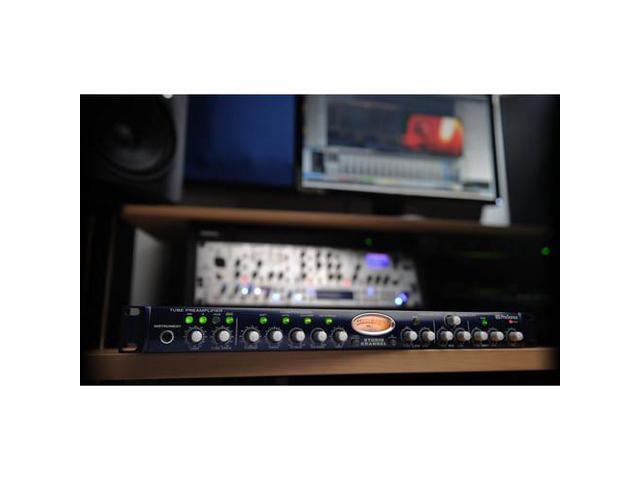 PreSonus Studio Channel Tube Channel Strip + Audio-Technica AT2020 Cardioid Condenser Microphone Package.