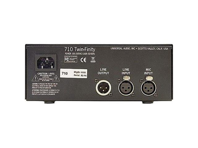 Universal Audio 710 Twin-Finity - Microphone/Line Preamplifier + Marantz Professional Sound Shield Compact Folding Vocal Reflection Filter Package.