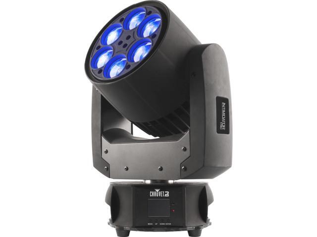 (2) CHAUVET DJ Intimidator Trio LED Moving Head, Moving Head Flight Case, (2) DMX Cables, (2) Clamps Bundle