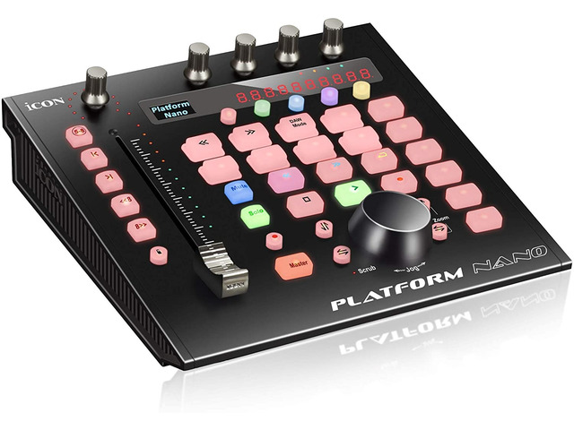 Icon Pro Audio Platform Nano DAW Control Surface with Motorized Fader