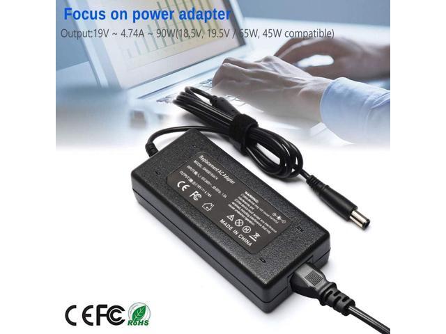 90w Laptop Charger for HP Elitebook 8570p 6930p 8440p 8460p 2540p 2560p 8560p 8540w 8470p 2570p 8540p 2760p 8530w HP Pavilion G4 G6 G7 M6 DM4 DV4...