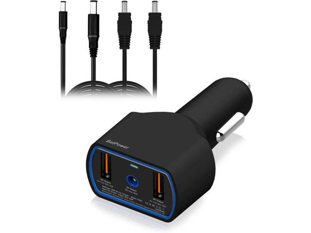 BatPower CCD2 High Power Delivery 120W Laptop Car Charger Compatible with Dell Inspiron Latitude XPS Mini Precision Studio Vostro Laptop Notebook...