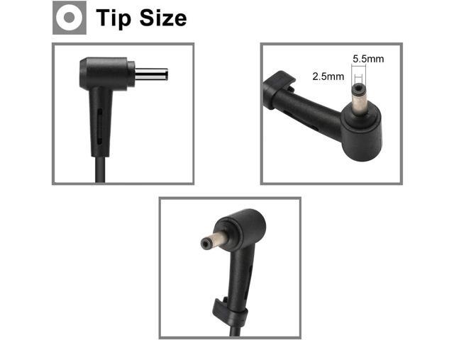 for Asus Monitor Power Cord Asus Rog Strix PG279Q PG279 PG279QZ XG27UQ PG259QN TUF Gaming VG27AQ VG32VQR VG35VQ Vivo AiO V230I V230IC 90W Power...