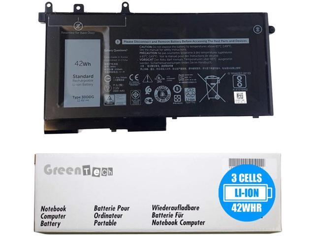 GreenTech New 451-BBZP 3DDDG Replacement Battery for Dell Latitude 5280, Latitude 5480, Latitude 5580, Latitude 5290, Latitude 5490, Latitude 5590...