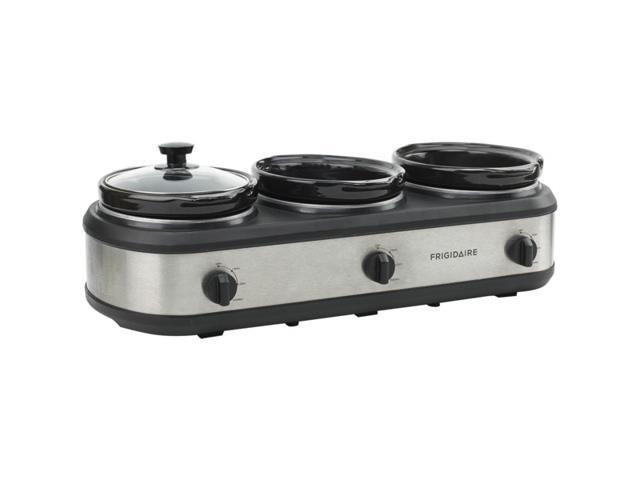 Frigidaire ESC3105-SS Stainless Steel Buffet Triple Slow Cooker