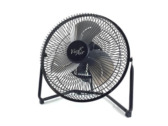Vie Air 9' High Velocity Tilting 3 Speed Metal Floor Fan