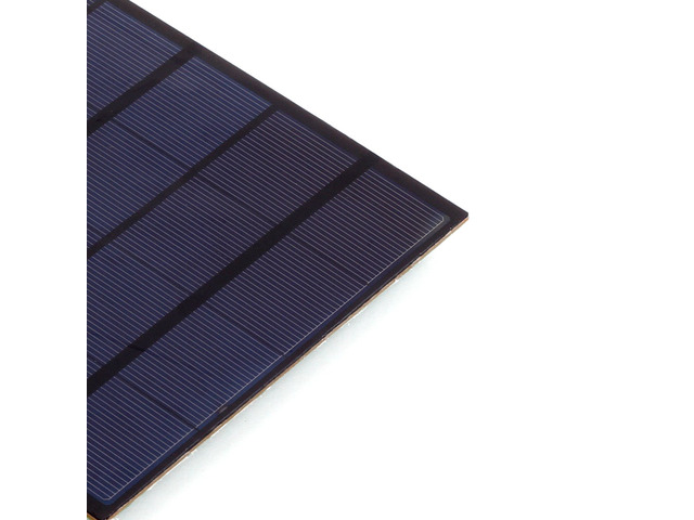 3W 5V 0.6A Portable Solar Panel Flexible Cellphone Charger USB Output Power Bank
