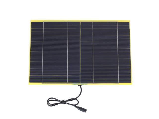 10W 18V 550mA Portable Solar Cell Solar Panel For 12V Car Boat Battery Charger