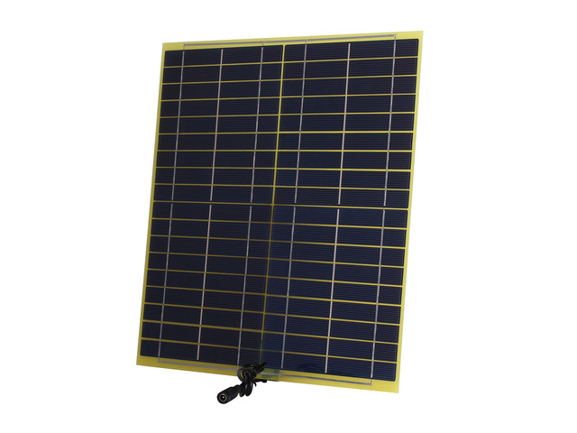 15W 18V 850mA Glass Fiber Solar Cell Solar Panel For 12V Car Battery Charger