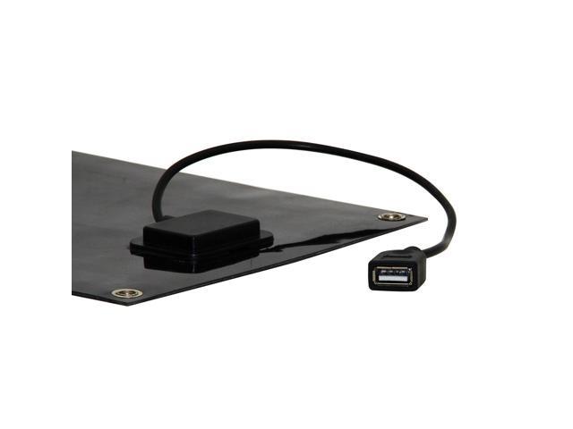 6W 5V 1.2A Portable Solar Panel Battery CellPhone Pad USB Power Bank Charger