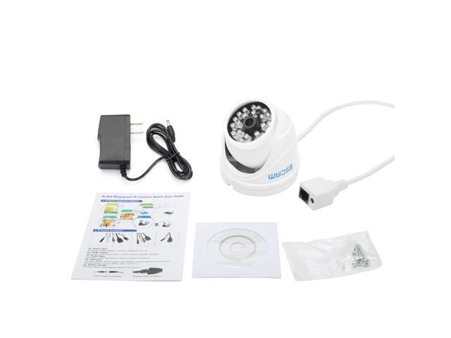 Escam QD520 IP Network Camera Support Onvif 720P H.264 3.6mm Fixed Lens P2P Security Mini Dome Camera