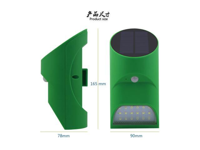 18 LED Ultra-bright Solar Power PIR Motion Sensor Lamp Outdoor Garden Wall Light