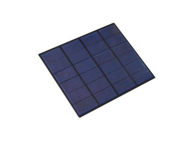 Mini 3.5W 6V 0.58A Output Monocrystalline Silicon Solar Panel 165*135*3mm For Lighting