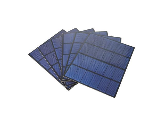 Mini 3.5W 6V 0.58A Output Monocrystalline Silicon Solar Panel 165*135*3mm For Lighting