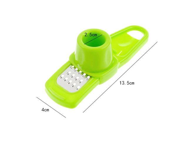Multi-functional Ginger Garlic Grinding Grater Grinder Kitchen Gadgets Tools - Green