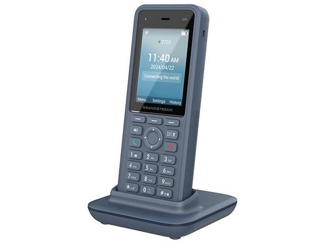 Grandstream WP836 IP Phone - Cordless - Bluetooth, Wi-Fi - 4 Multiple Conferencing - 3x Total Line - IEEE 802.11a/b/g/n/ac/ax/k/v/r
