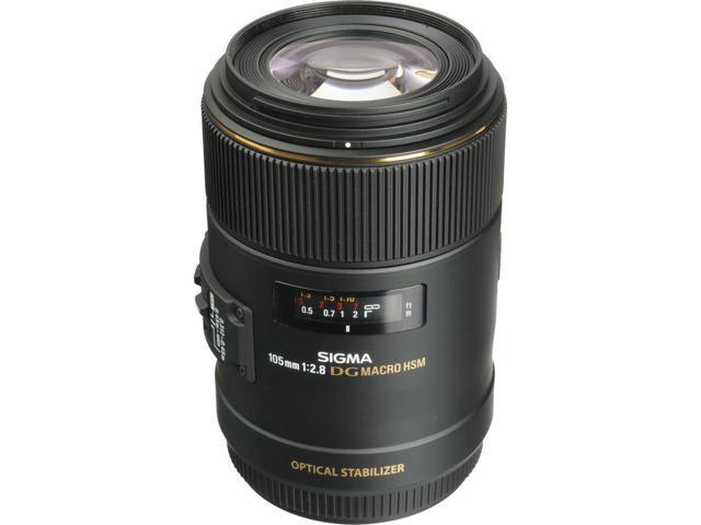 Sigma 105mm f/2.8 EX DG OS HSM Macro Lens for Canon EOS Cameras for Canon EF Mount + Accessories (International Model wi