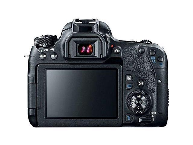 Canon EOS 77D DSLR Camera with 18-135mm Lens Bundle w/ Memory Kit (Intl Model)