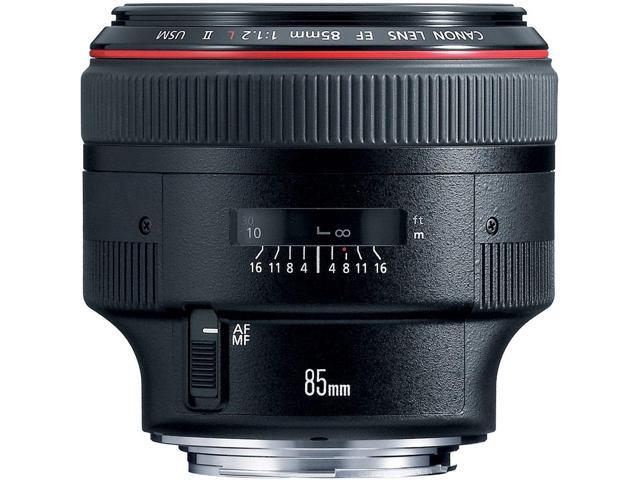 Canon EF 85MM F/1.2 L USM II Camera Lens (Intl Model) + 3 Pcs Filter Kit + Cleaning Kit