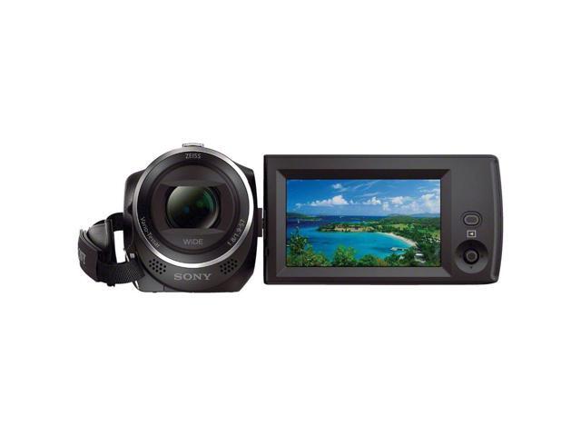 Sony HDR-CX405 HD Handycam HDRCX405/B + External Rapid Charger + 32GB microSDHC Card + Carrying Case + Deluxe Cleaning Kit + Memory Card Wallet +...
