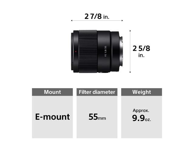 Sony - 35mm f/1.8 FE Wide-Angle Lens for Select E-Mount Cameras - Black - image 12
