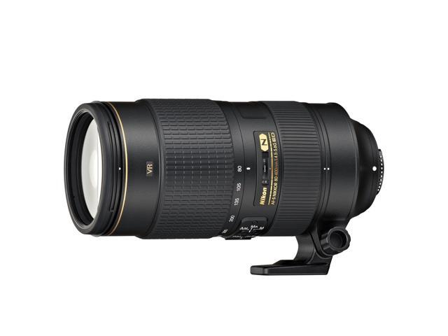 Nikon AF-S FX NIKKOR 80-400mm f.4.5-5.6G ED Vibration Reduction Zoom Lens with Auto Focus for Nikon DSLR Cameras