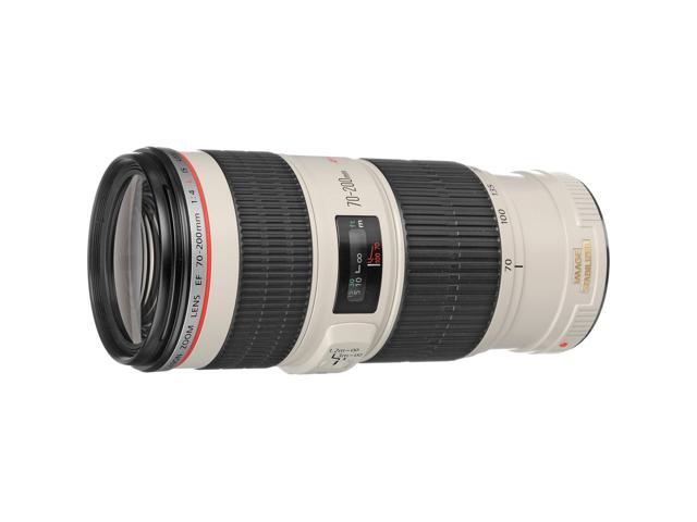 Canon EF 70-200mm f/4L is USM Telephoto Zoom Lens Bundle for Canon SLR Digital Cameras Intl Model - Advanced